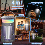 Solar-Powered Mosquito Lamp