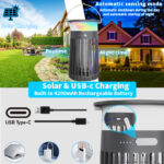 Solar-Powered Mosquito Lamp