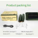 Solar-Powered Snake and Rodent Repeller