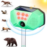 Solar-Powered Ultrasonic Animal Repeller