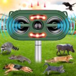 Solar-Powered Ultrasonic Animal Repeller