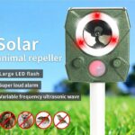 Solar-Powered Ultrasonic Animal Repeller