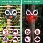 Solar-Powered Ultrasonic Animal Repeller