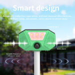 Solar-Powered Ultrasonic Animal Repeller
