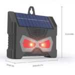 Solar-Powered Ultrasonic Animal Repeller