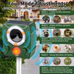 Solar-Powered Ultrasonic Animal Repeller