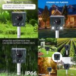 Solar-Powered Ultrasonic Animal Repeller