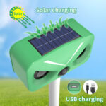 Solar-Powered Ultrasonic Animal Repeller