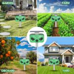 Solar-Powered Ultrasonic Animal Repeller