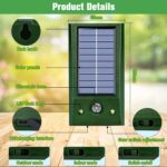 Solar-Powered Ultrasonic Animal Repeller