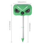 Solar-Powered Ultrasonic Animal Repeller