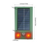 Solar-Powered Ultrasonic Animal Repeller