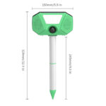 Solar-Powered Ultrasonic Animal Repeller