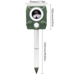 Solar-Powered Ultrasonic Animal Repeller