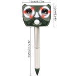 Solar-Powered Ultrasonic Animal Repeller