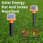 Solar-Powered Ultrasonic Snake and Rodent Repeller