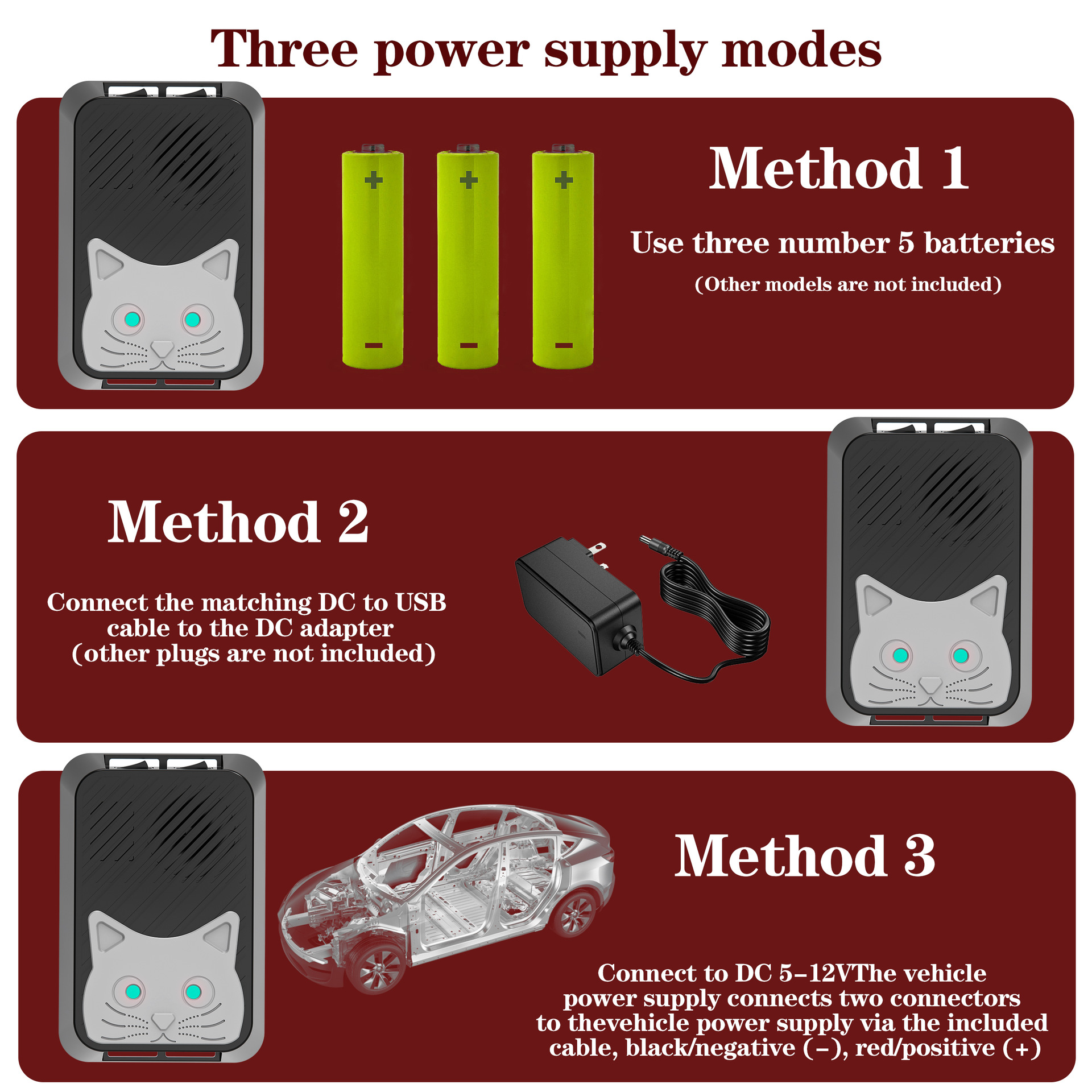 Vehicle/Indoor Ultrasonic Rodent Repeller