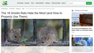 A-Z Animals - Natural Rat Repellents