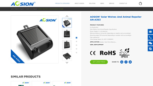 AOSION - Solar Wolves And Animal Repeller AN-A363