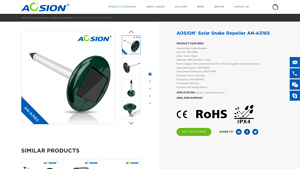 AOSION - Solar Snake Repeller AN-A316S