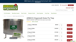 Arbico Organics - Solar Fly Trap