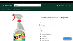 I Must Garden - Groundhog Repellent