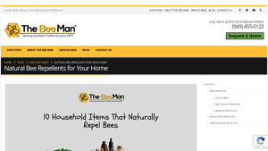 Beeman Buzz - Natural Bee Repellents