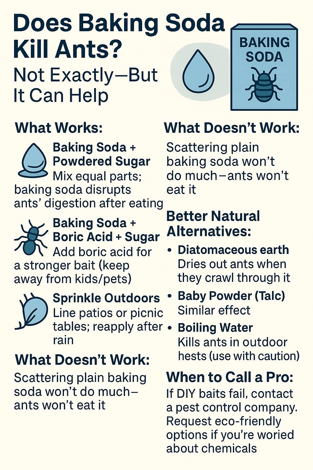 Illustrative image for best way to eliminate sugar ants