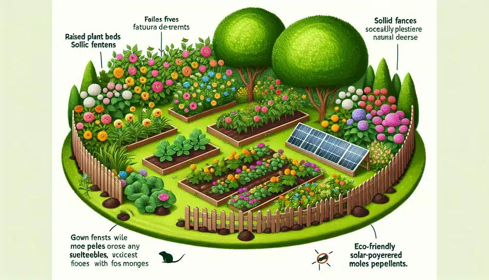 Illustrative image for best way to get rid of moles in the yard