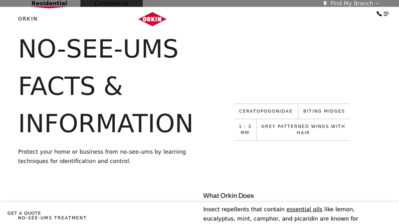 No-see-ums Facts & Information - Pests - Orkin