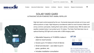 Bird-X - Solar Yard Gard