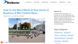 Bird Barrier - StealthNet Bird Netting