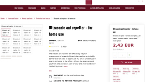 Browin - Ultrasonic Ant Repeller