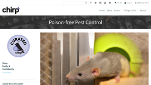 Chirp for Birds - Natural Rodent Repellents