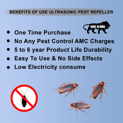 Illustrative image for cockroach sonic repeller