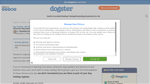 Dogster - Ultrasonic Dog Repellers