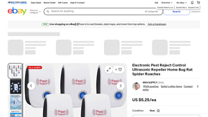 Electronic Pest Reject - Ultrasonic Repeller