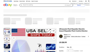 Ultrasonic Pest Repeller - Electric Insect Control Device