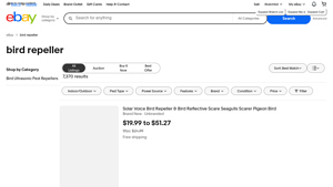 eBay - Bird Repeller Products