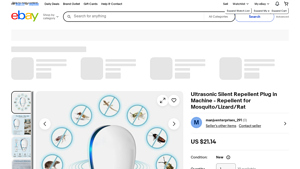 Ultrasonic Silent Repellent - Mosquito/Lizard/Rat Repellent Machine