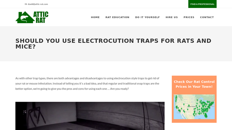 Should You Use Electrocution Traps for Rats and Mice?