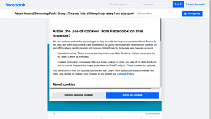 Facebook - Frog Repellent Solution