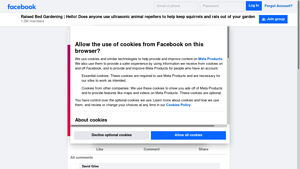 Facebook - Squirrel Deterrents