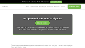 Fortified Pest Management - Pigeon Repellent Solutions
