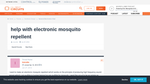 All About Circuits - Electronic Mosquito Repellent Circuit