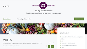 Charles Dowding - Vole Management Solutions