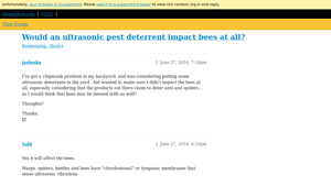 HoneyFlow - Ultrasonic Pest Deterrents