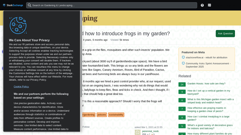 Is it a good idea and how to introduce frogs in my garden?