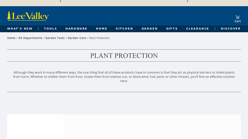 Plant Protectors & Plant Covers - Lee Valley Tools