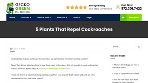 Gecko Green - Natural Pest Repellents